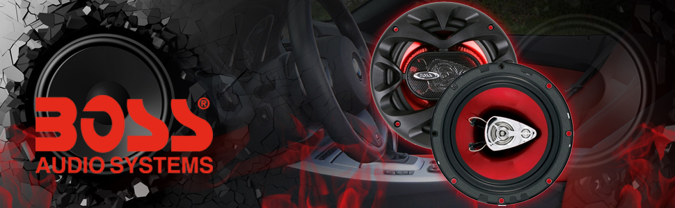 Автомобільна акустика Boss Audio Chaos Series, 3-смугові, 16,5 см (6,5 дюйма), одна колонка