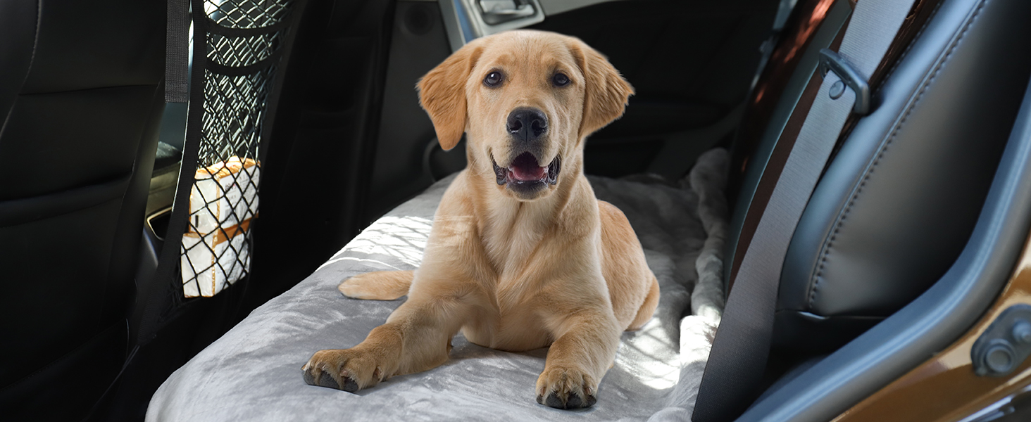 PETTOM Деки для собак та котів, флісова підстилка, водовідштовхувальна, 152 x 127 см (Світло-сірий + Бежевий)