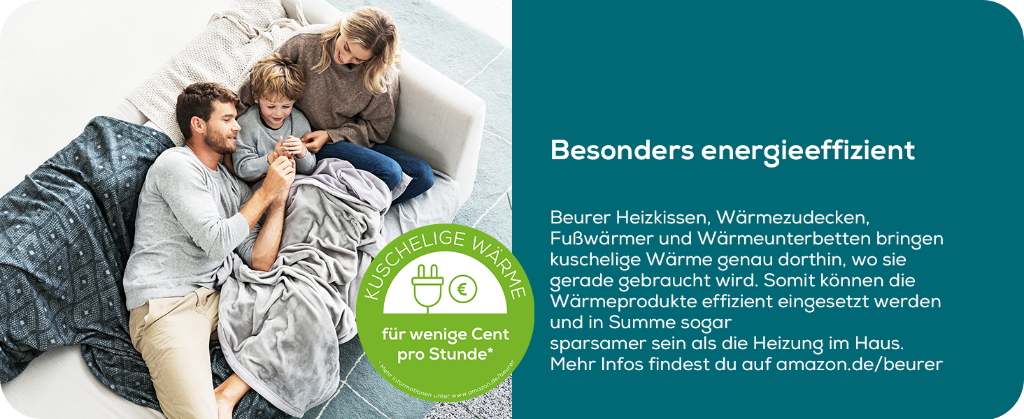 Електрична ковдра Beurer HD 75 Nordic Grey Green Planet, 180x130 см, з еко-матеріалу, 6 температурних режимів, автовимкнення