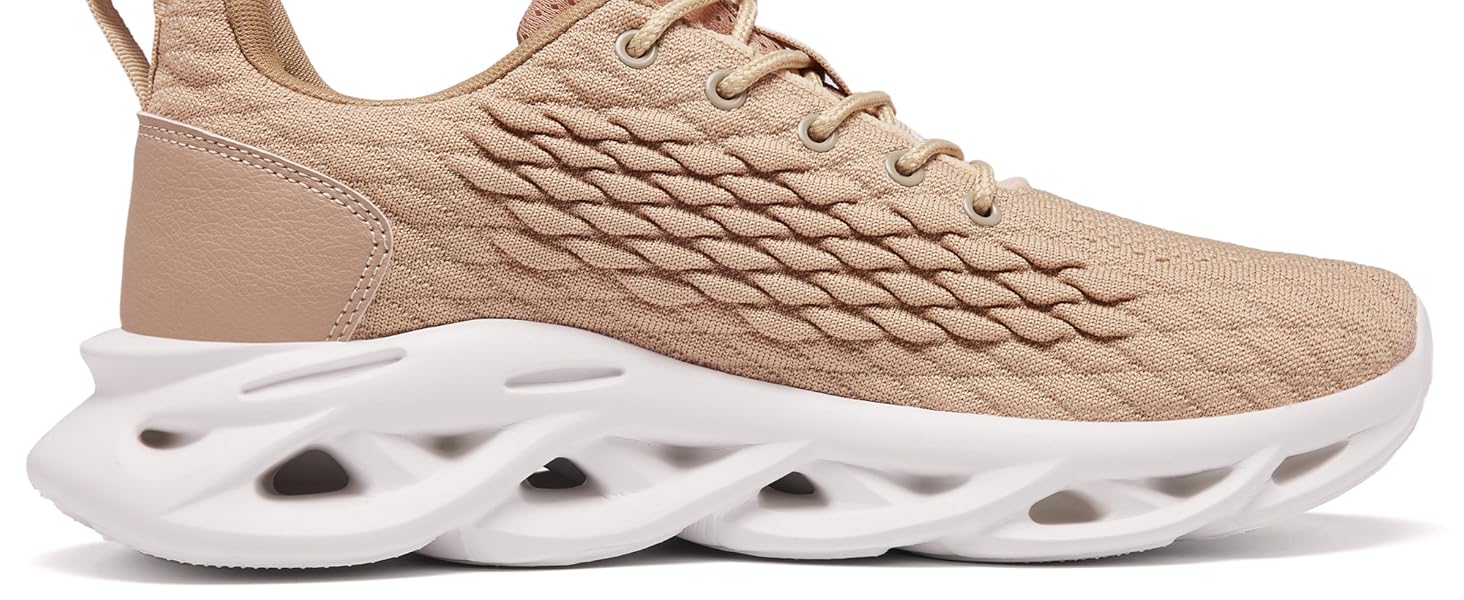 Чоловічі кросівки для бігу, тенісу та фітнесу. Легкі, дихаючі, спортивні, коричневі (41 EU)