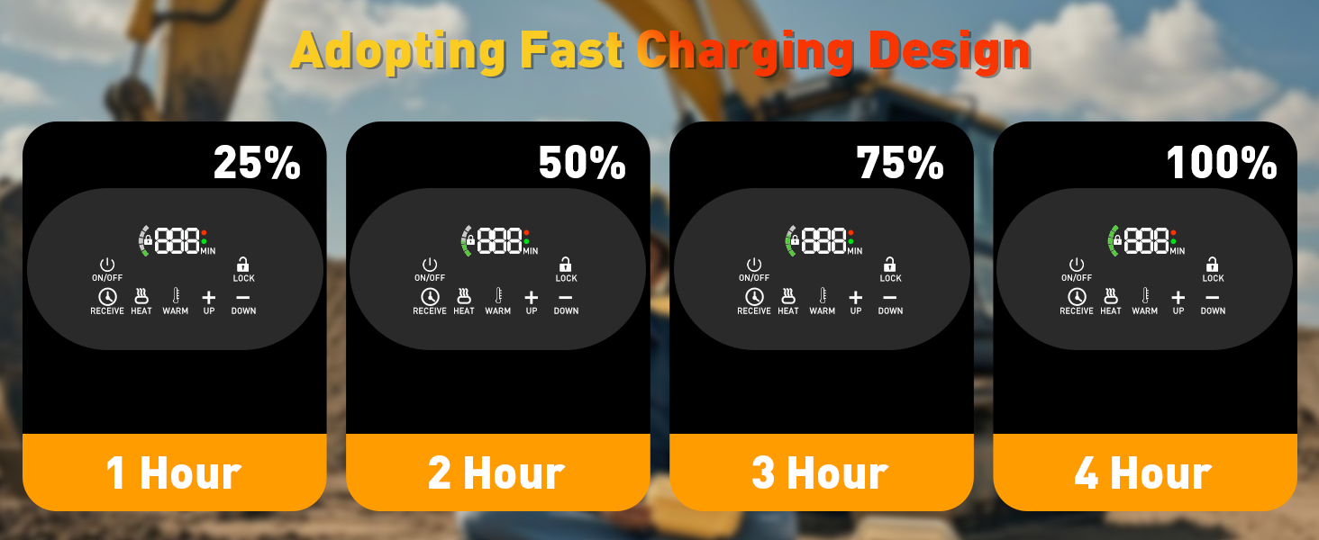 Електрична обідовниця з підігрівом 1.5L, перезаряджувана, портативна, для роботи, сім'ї, кемпінгу, офісу, подорожей, будівельних майданчиків, чорна з червоними акцентами