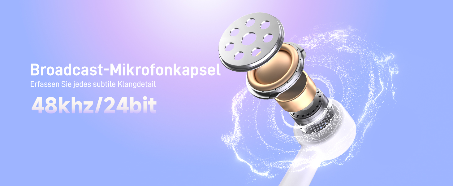 MAONO DM40 PRO Бездротовий мікрофон для ПК з RGB-підсвічуванням та ШІ-зміною голосу, 3-рівневим шумозаглушенням, для геймінгу, подкастингу та стрімінгу