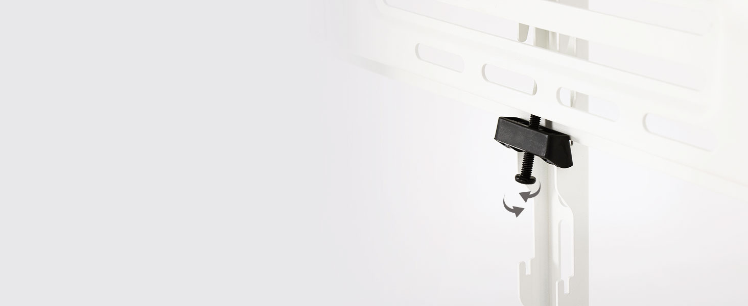 Підставка для телевізора FITUEYES біла, на підлогу, поворотна, регульована по висоті, для телевізорів 32-60 дюймів (плоских та curved), до 30 кг, VESA 600x400