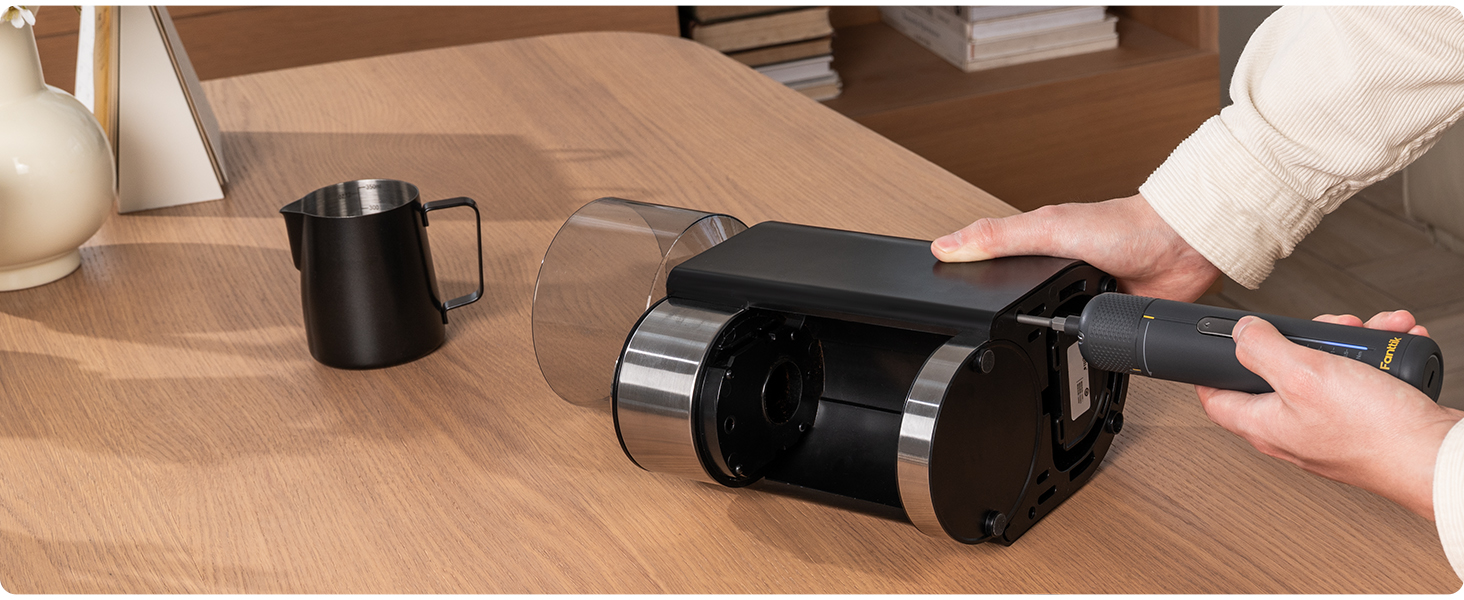 Fanttik S2 Pro: Акумуляторний шуруповерт 3.7V з набором біт, 7 рівнів крутного моменту, для меблів та ремонту