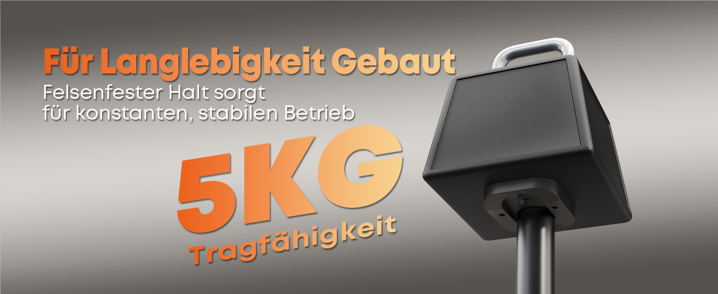 Регульовані підставки для акустики Sonos Era 100 та Era 300, 74-99 см, чорні, 5 кг