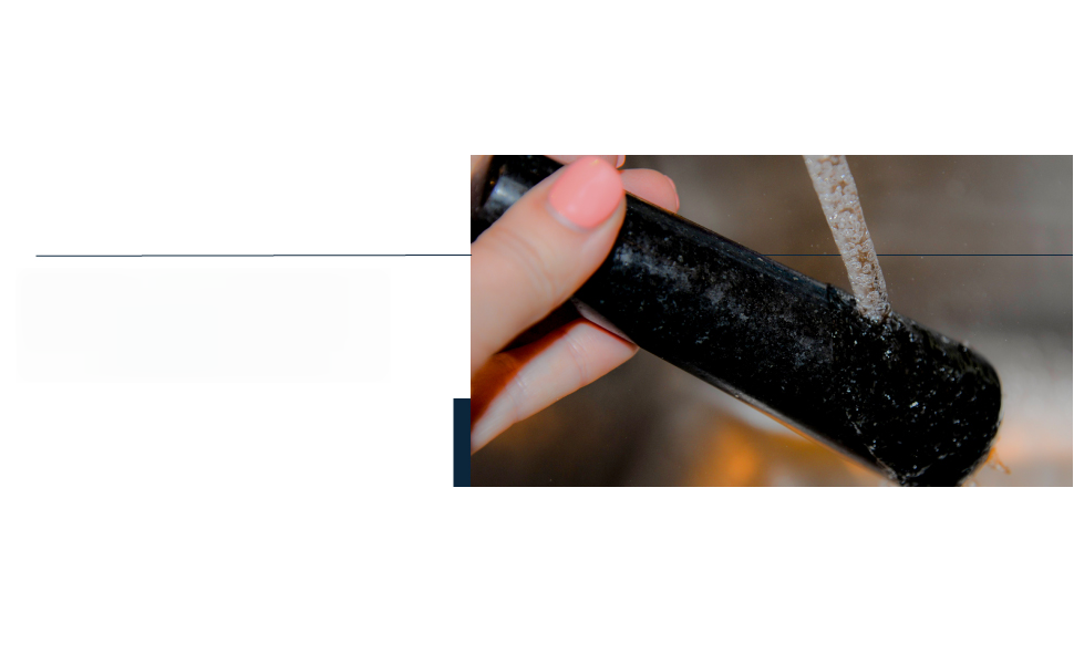 Набір для ступки та товкачка HiCoup – 15 см, натуральний граніт, не пористий, для кухні