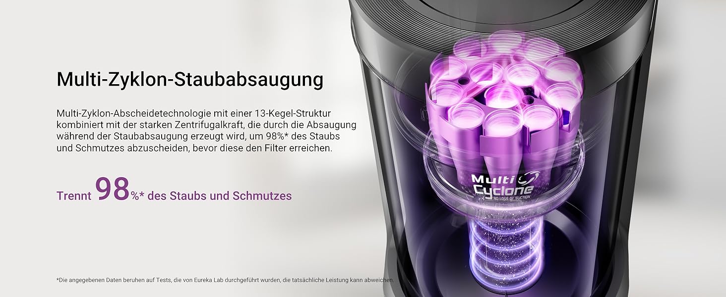 Робот-пилосос EUREKA E20 Plus чорного кольору з функцією миття підлоги, LiDAR-навігація, 4000Pa, автопідняття мопа, керування через додаток та голосовий помічник, ідеально для видалення шерсті тварин