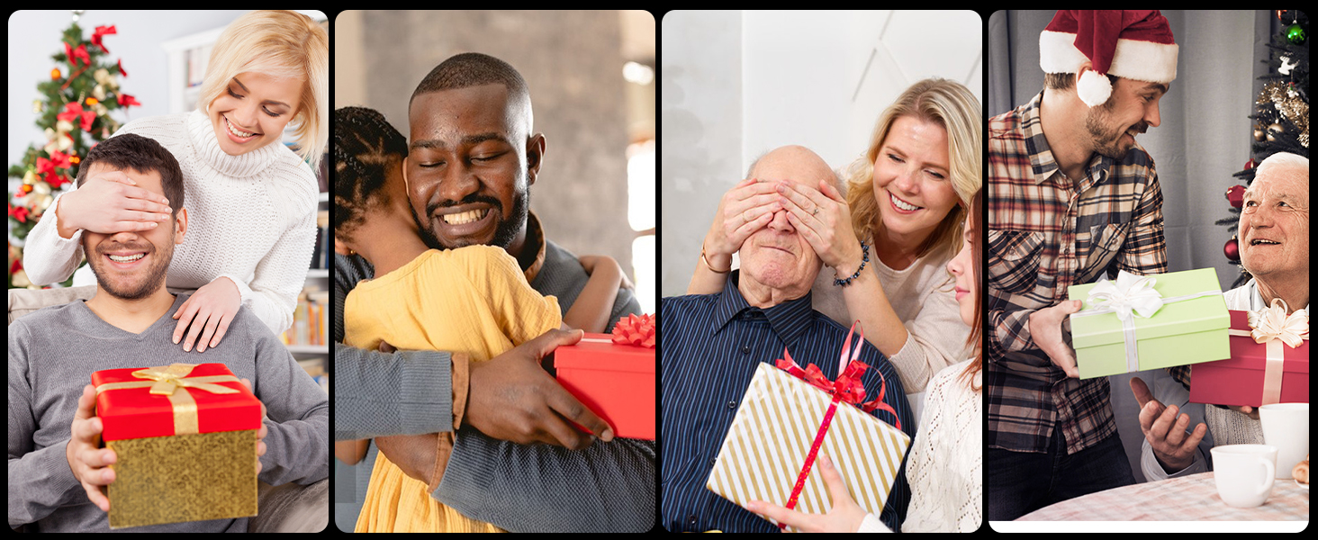 Електричний чоловічий триммер 4-в-1 для тіла, обличчя та інтимної зони (чорний)