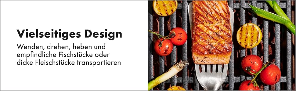 Набір OXO Good Grips для гриля: лопатка та щипці – нержавіюча сталь, 41 см та 47,5 см, безпечне миття в посудомийній машині