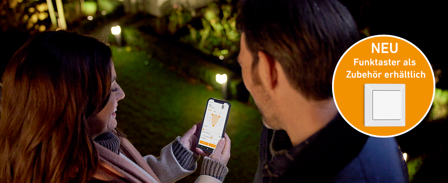 Смарт LED прожектор Steinel Spot DUO SC Connect для вулиці з датчиком руху, димований, керування через додаток, 7 Вт, 3000K, антрацит