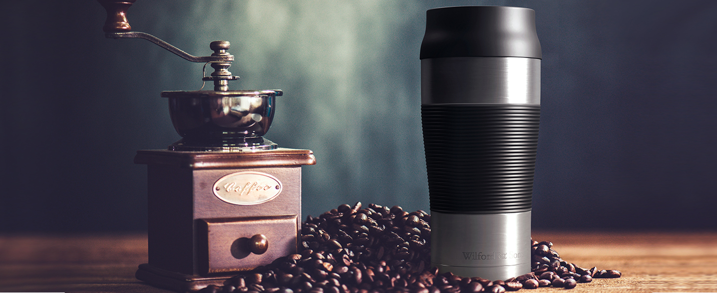 Термокружка для кави To-Go з нержавіючої сталі, 360 мл, рожева | Зберігає тепло 4 години, холод 8 годин | Без BPA, витікання неможливе