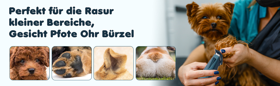 Професійна машинка для стрижки шерсті собак та котів з LED-підсвічуванням, акумуляторна