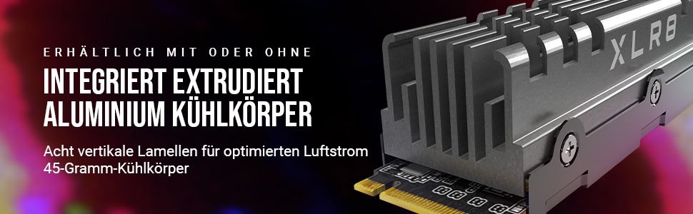 SSD PNY XLR8 CS3140 M.2 NVMe Gen4 x4 1TB - Внутрішній SSD накопичувач, 7500 МБ/с (читання), 5650 МБ/с (запис)