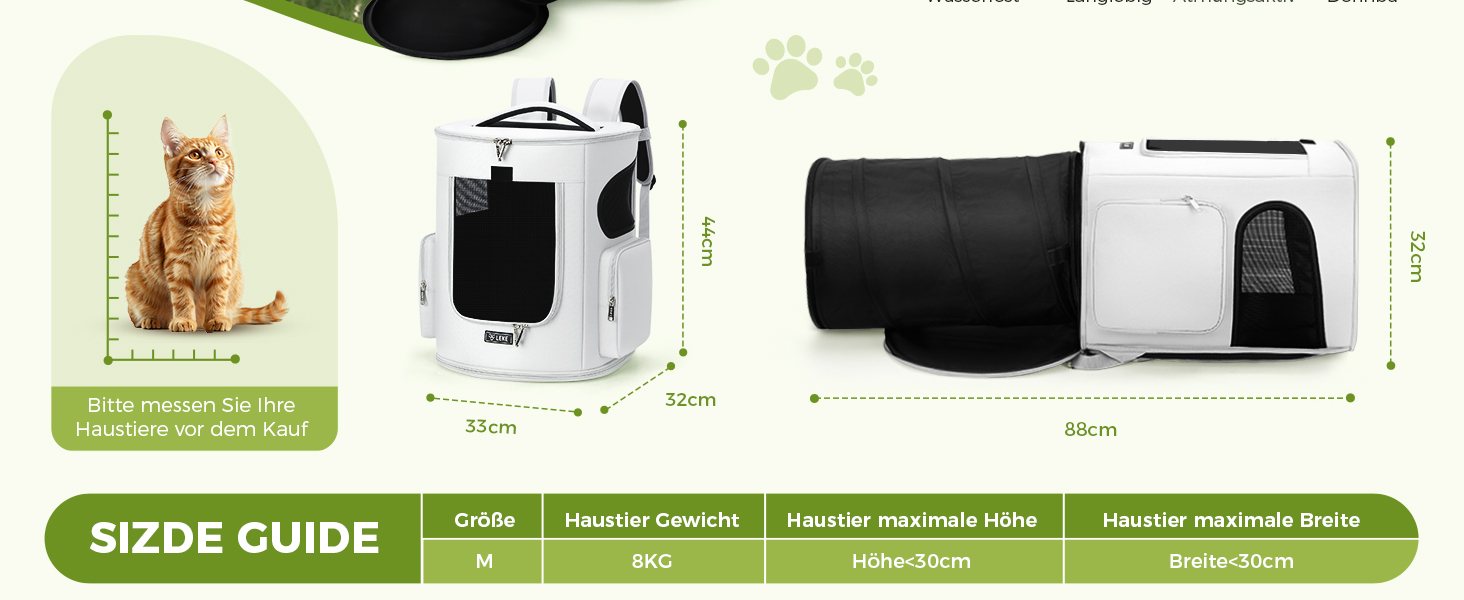 Розширюваний рюкзак для кота та собаки, переноска для тварин до 8 кг, сірий