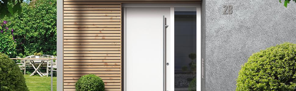 Поштова скринька Relaxdays HBT 37x37x11 см, сталь, чорний/срібний, з оглядовим вікном та замком