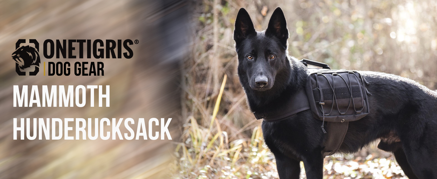 Рюкзак для собак OneTigris Mammoth 2.0 - для походів та кемпінгу, помаранчевий (M)