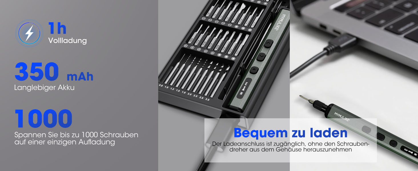 Набір електричного викрутника Mini 78 в 1 з 56 бітами, 9 свердлами, 5 режимами крутного моменту та LED-підсвічуванням для точної роботи (годинники, камери)