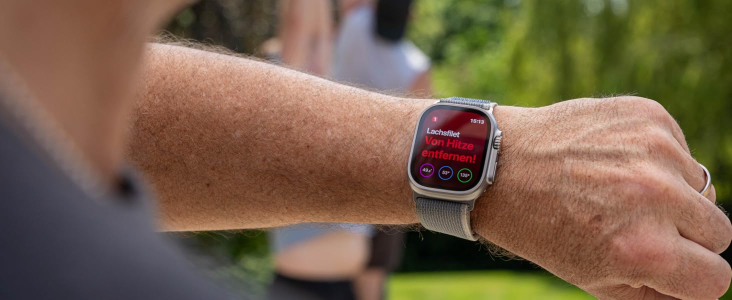 MEATER Pro 2 Plus – Розумний м'ясний термометр нового покоління, водонепроникний, до 550°C, для кухні, BBQ і гриля, багатосенсорний, велика дальність