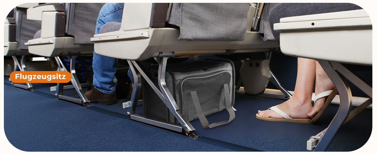 Транспортна сумка для кота/собаки до 5 кг, сіра, 43x28x28 см