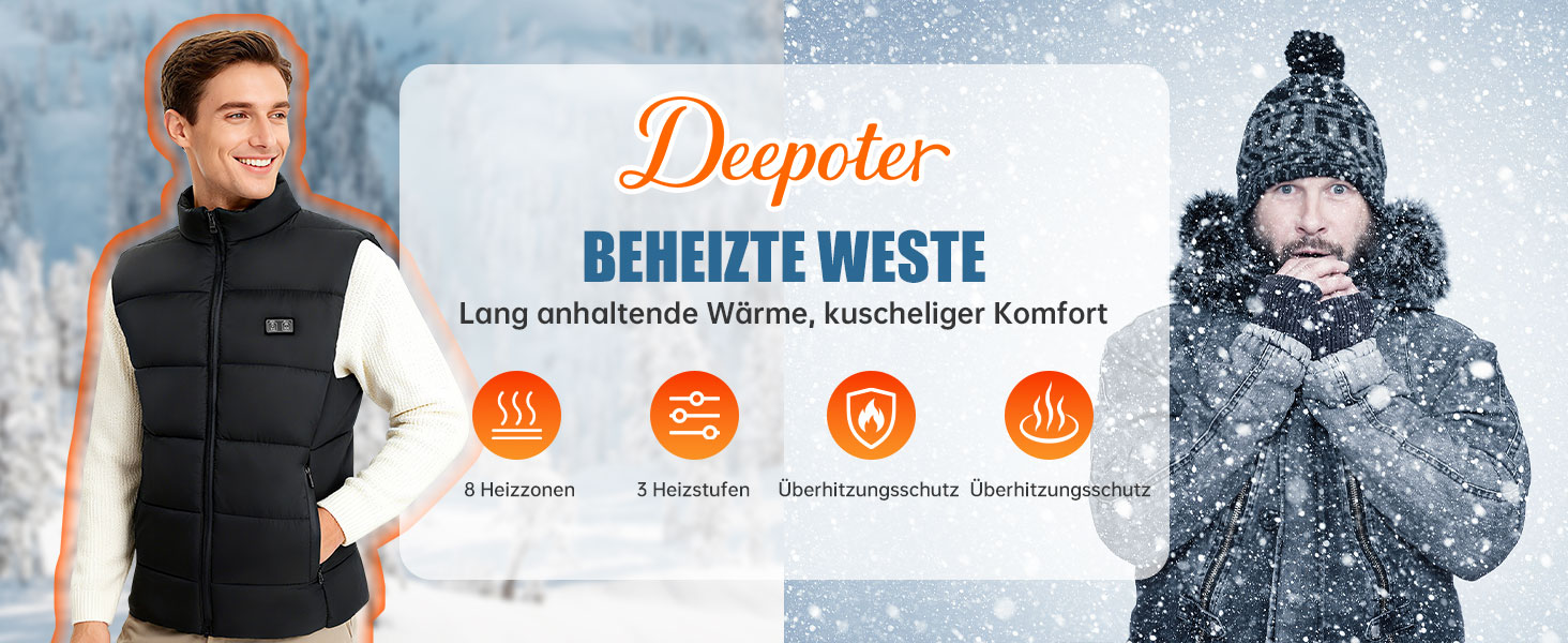 Обогреваемый жилет для мужчин и женщин с Powerbank 10000mAh, 3 режима температуры, для охоты, рыбалки, мотоцикла