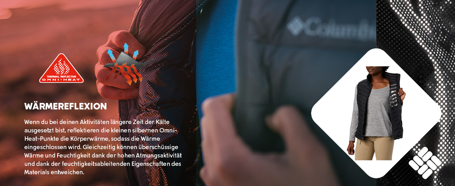 Жіноча тепла жилетка Columbia Powder Lite Vest, розмір M, колір Nocturnal