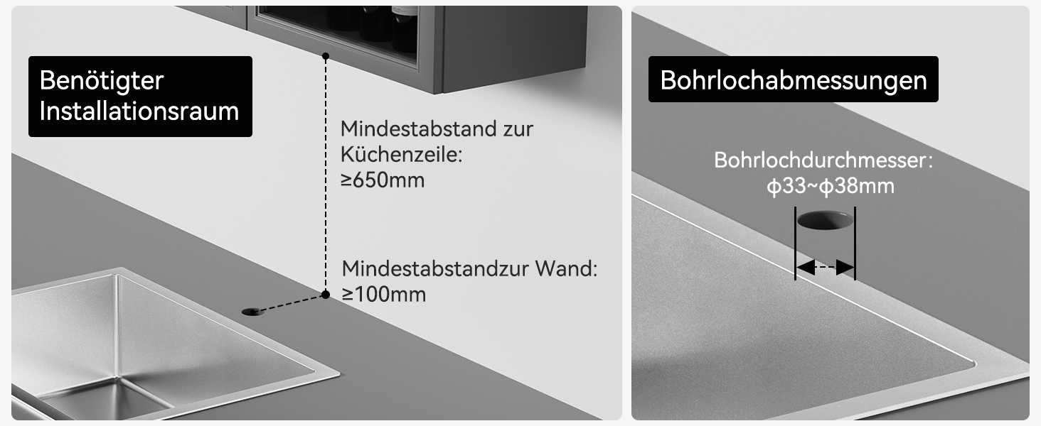 Кран кухонний CECIPA X203B чорний з висувною лійкою, 360° поворот, двома струменями, з нержавіючої сталі