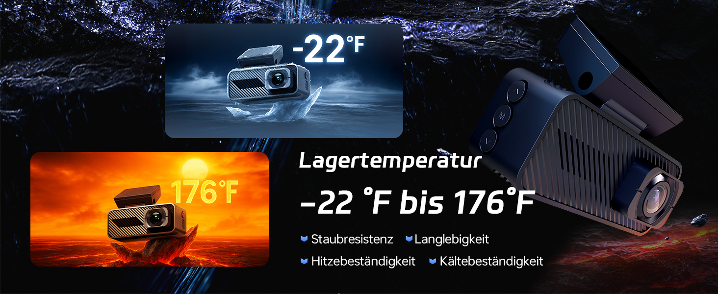 Автомобільний відеореєстратор Pelsee 4K Dashcam (передній та задній) з сенсором STARVIS 2, 3.39'' IPS дисплеєм, 24Гн паркуванням, 5.8GHz WiFi, HDR, WDR, ADAS, GPS та карткою пам'яті 64ГБ