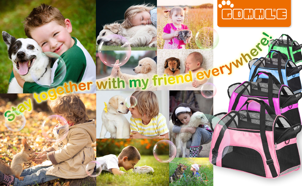 Трансформер для тварин у подорожі: переноска для котів, собак, кроликів, хом'яків. Підходить для авіаперельотів, м'яка, з плечовим ременем (Чорний, M - 47x27x28 см, до 5 кг) L 44 x 30 x 20 см Чорний