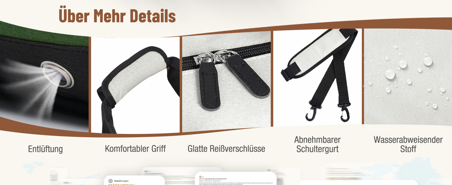 Спортивна сумка Lekesky 80L для подорожей та спортзалу, 45x36x20 см, водонепроникна, з відділенням для взуття (бежево-зелена)