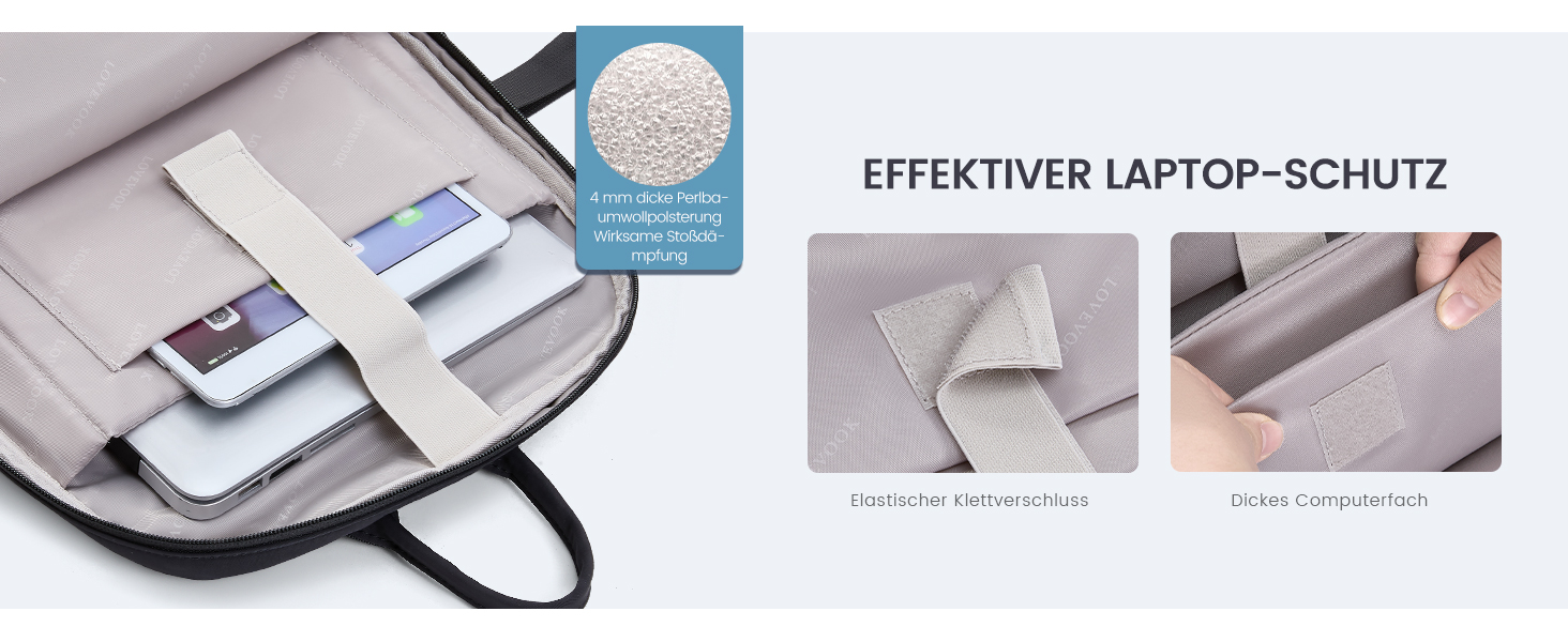 LOVEVOOK Рюкзак для ноутбука 15.6