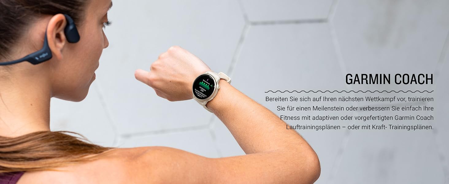 Розумний годинник Garmin vívoactive 6 42mm - фітнес-трекер з AMOLED-дисплеєм, до 11 днів роботи від акумулятора, 80+ спортивних функцій, моніторинг здоров'я, сповіщення та Garmin Pay (чорний/сірий)