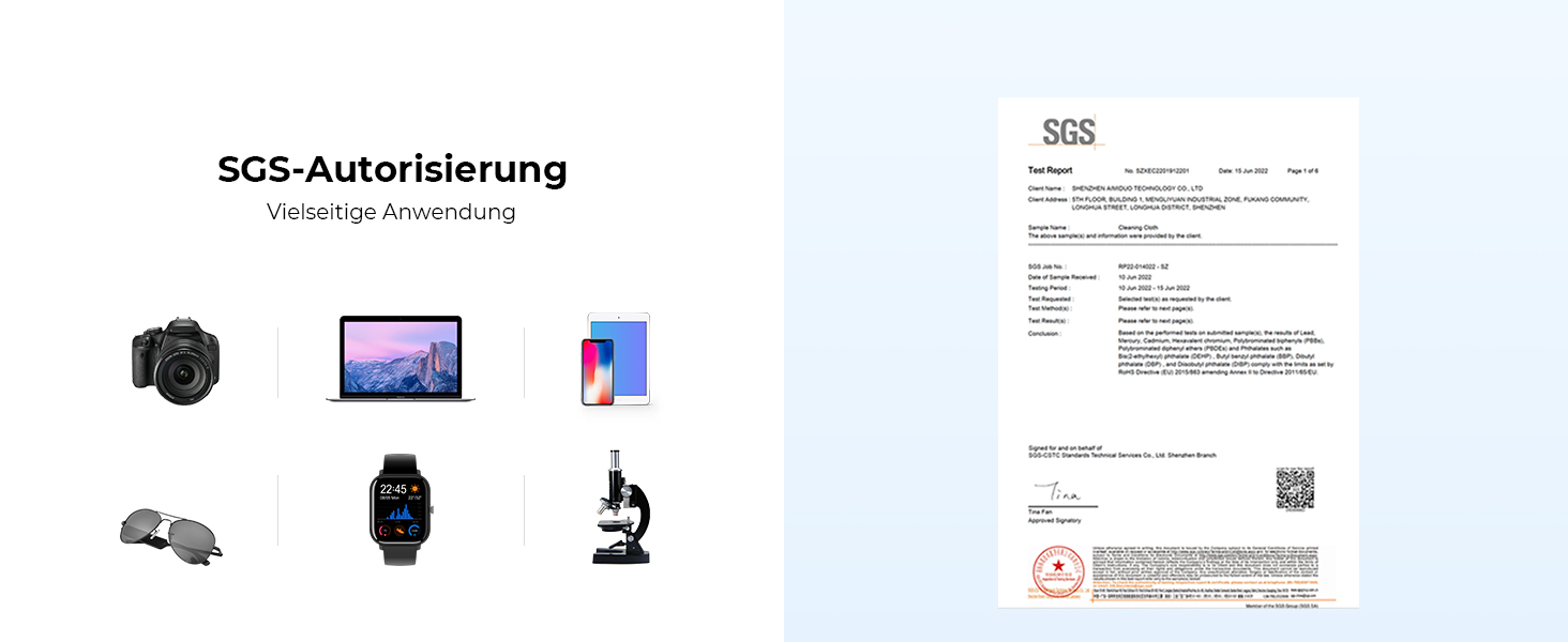 Набір для чищення об'єктивів K&F Concept: 9-в-1 для DSLR, камер, об'єктивів, фільтрів, телефонів