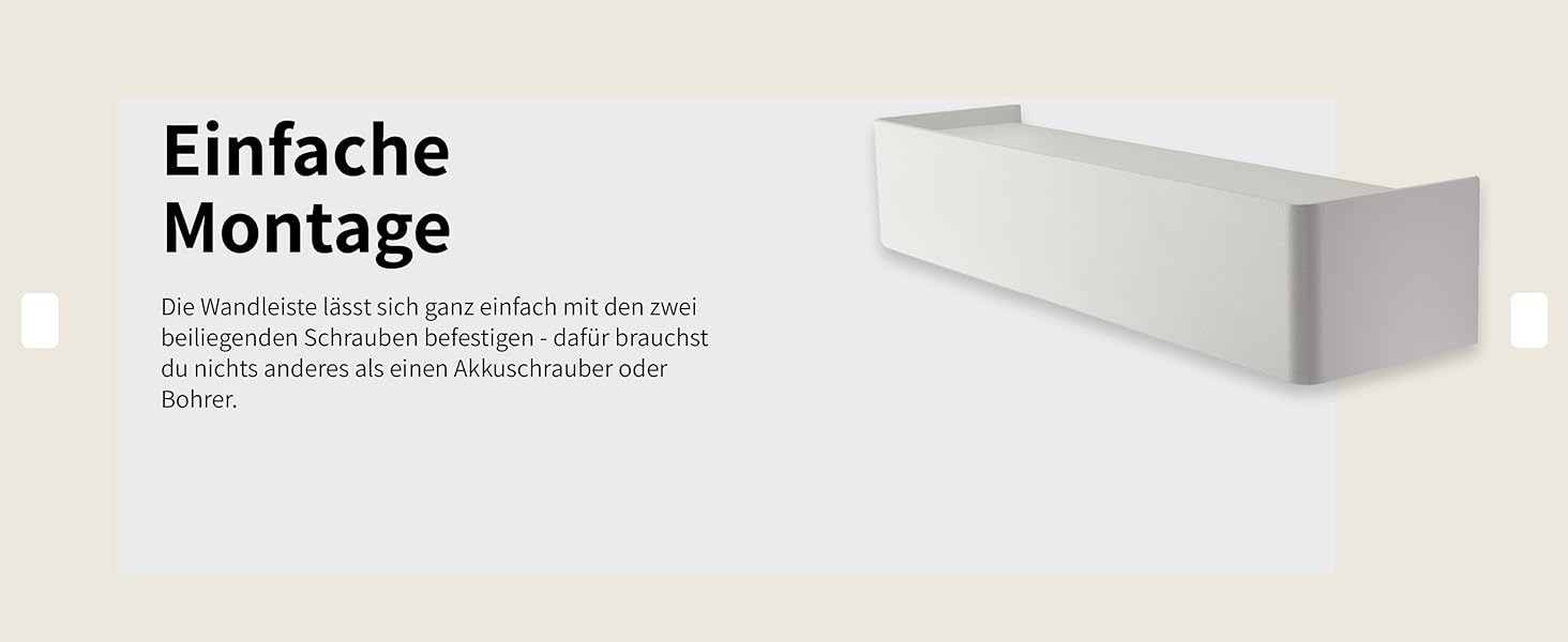 Ключниця настінна Designfabrik Hamburg: сучасна металева підставка для ключів з полицею, біла. Організатор для передпокою та коридору