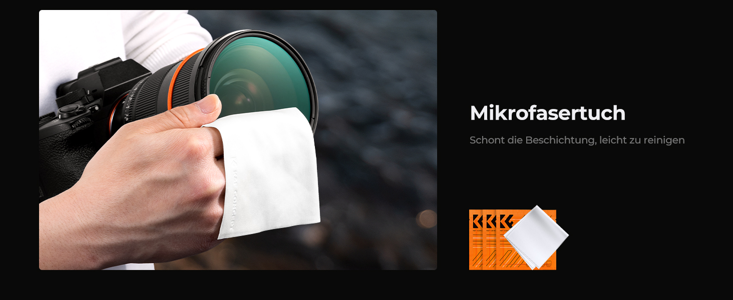 Поляризаційний фільтр K&F Concept 72mm CPL: глибокі кольори, захист від відблисків та подряпин (Nano-Xcel)