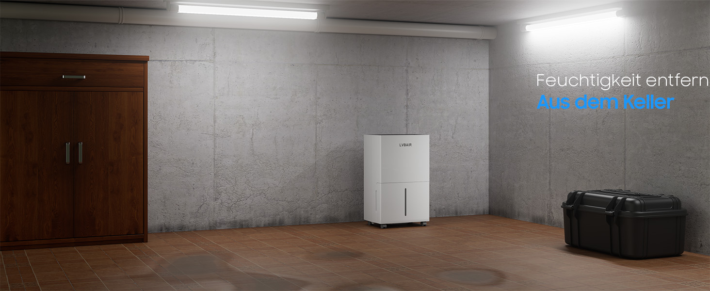 Електричний осушувач повітря 20 л/день – потужний, енергоефективний, портативний, з 3 режимами та регулюванням вологості, для дому