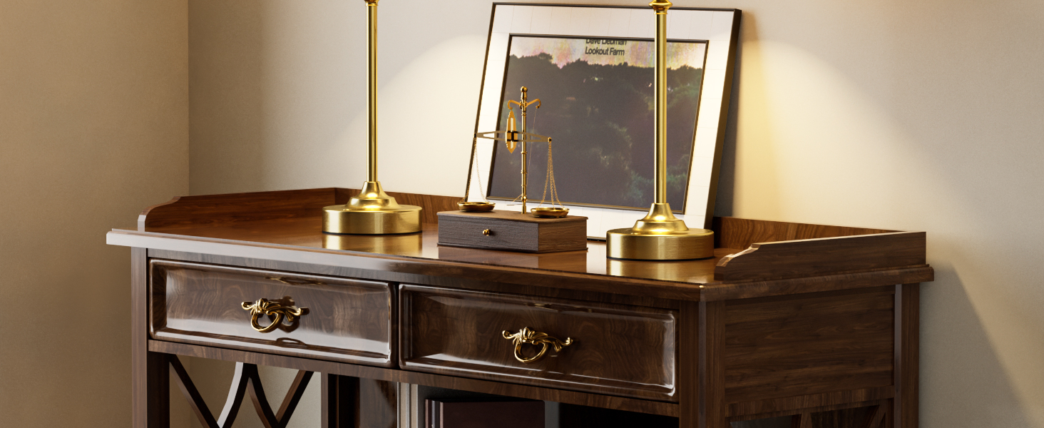 LED настільна лампа бездротова з торшером з льону, сенсорне керування, регулювання яскравості, USB-C, для спальні, вітальні, мідна, 40 см