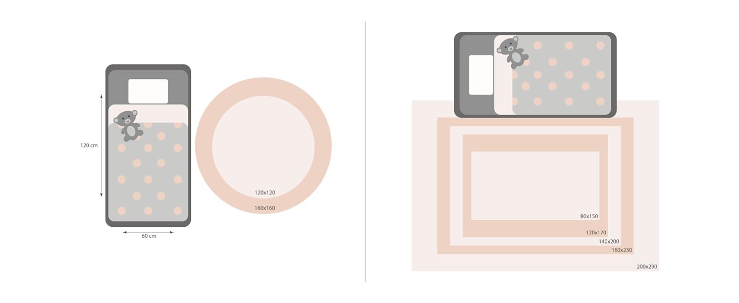 Дитячий килим SIMPEX KinderTeppich, принцеса, рожевий, 80x120 см, для дівчаток, в кімнату