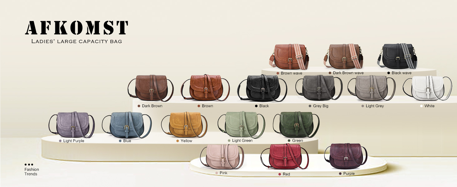 Сумка жіноча AFKOMST через плече з PU шкіри, маленька, регульований знімний ремінець - легка та стильна