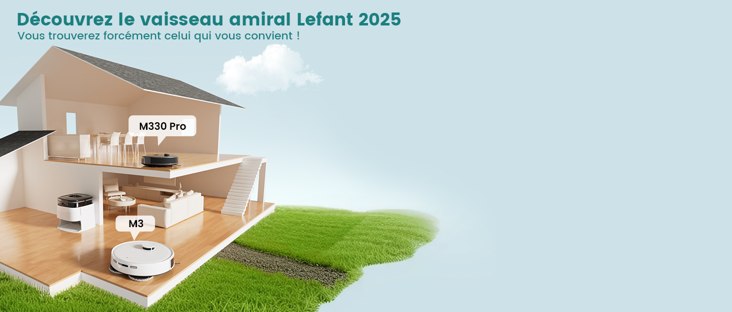 Робот-пилосос LEFANT M210PG з пультом дистанційного керування, потужність 2200Pa, для збору шерсті тварин, з базою для зарядки, сумісний з Alexa та керуванням через додаток, час роботи 120 хвилин