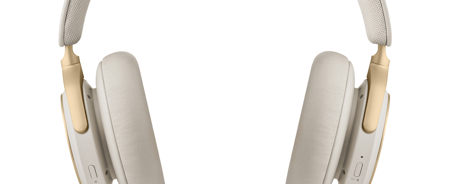 Bang & Olufsen Beoplay HX – Бездротові навушники Bluetooth з шумозаглушенням, до 40 годин роботи, 6 мікрофонів, золотий колір