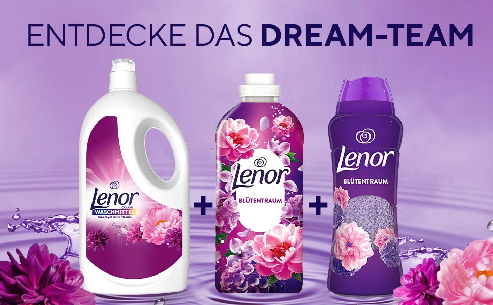 Рідкий пральний засіб Lenor Amethyst для прання білизни, 4.5 л, 100 прань