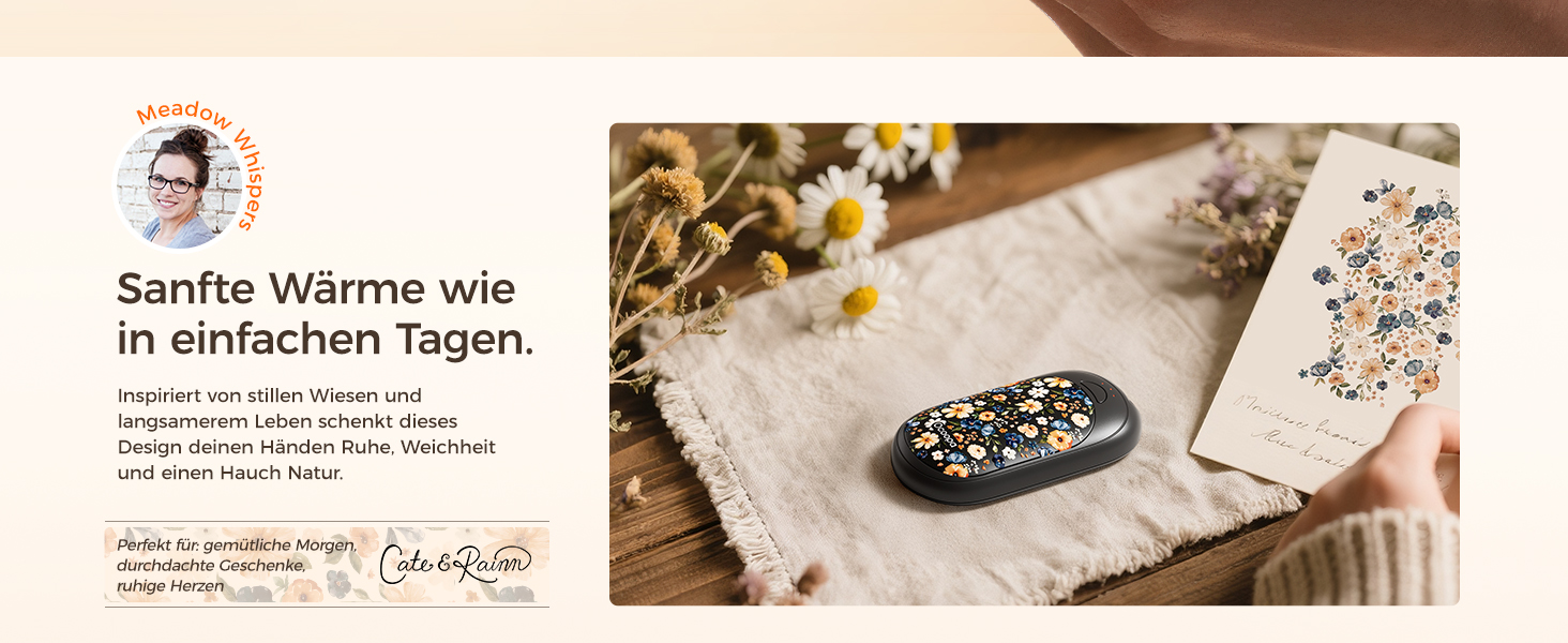 Електричні грілки для рук Ocoopa 2 шт. з магнітом, 5000mAh, 3 режими нагріву, компактні, чорні