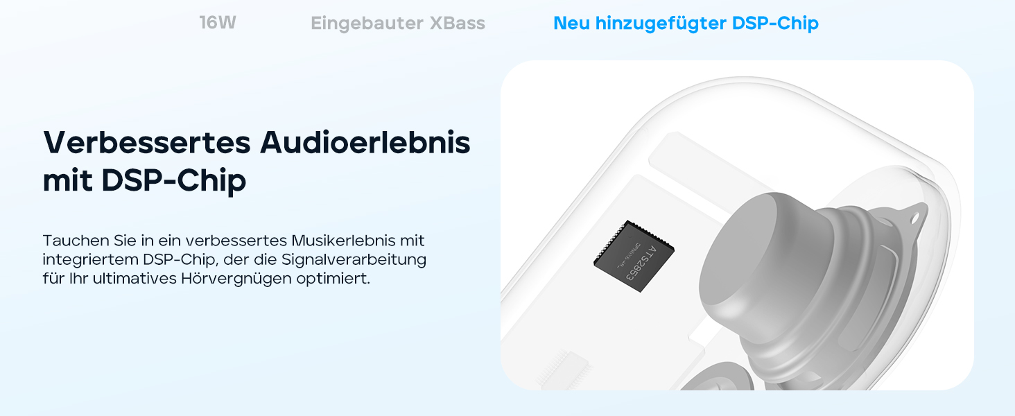 Tribit XSound Go Bluetooth колонка 16W, чорна: Водонепроникна (IPX7), 24 год, TWS, портативна для подорожей, пляжу, кемпінгу