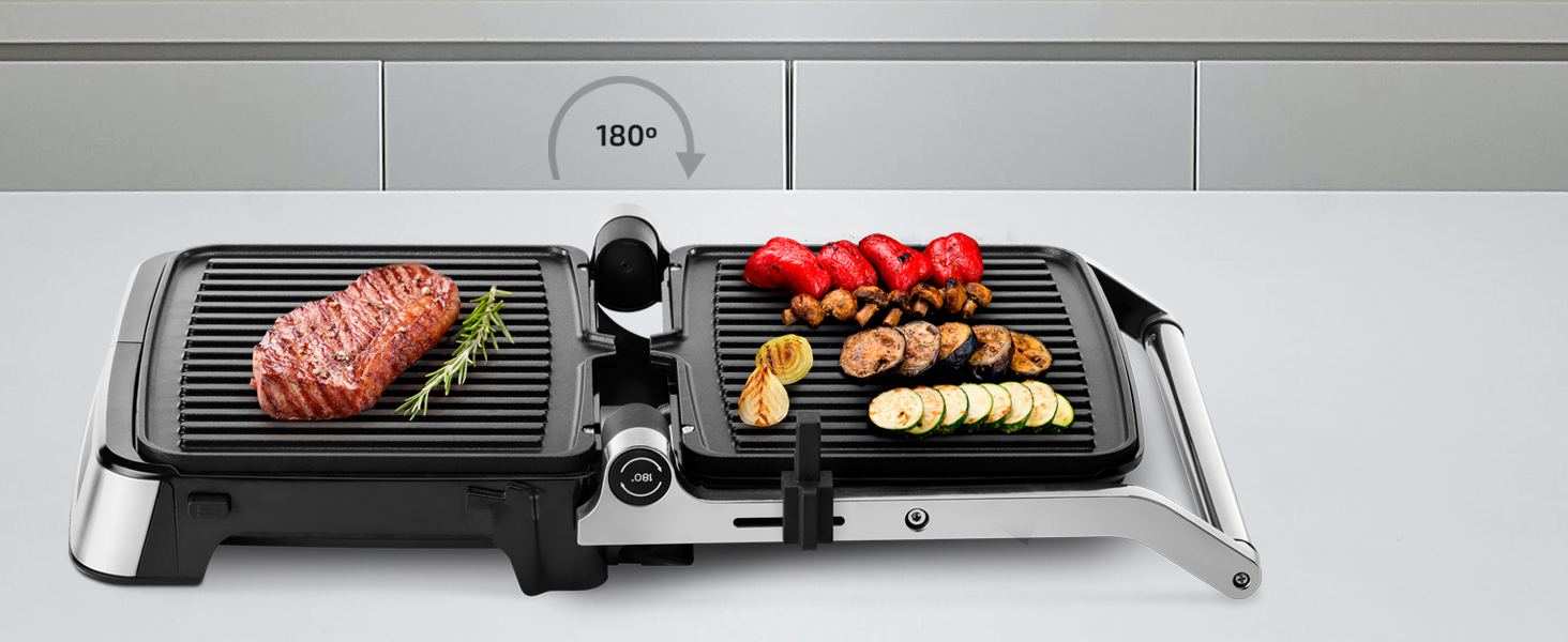 Ufesa Everest Electric Hot Plate with Touch Screen - 5 Pre-set Programs, Timer & Temperature Control