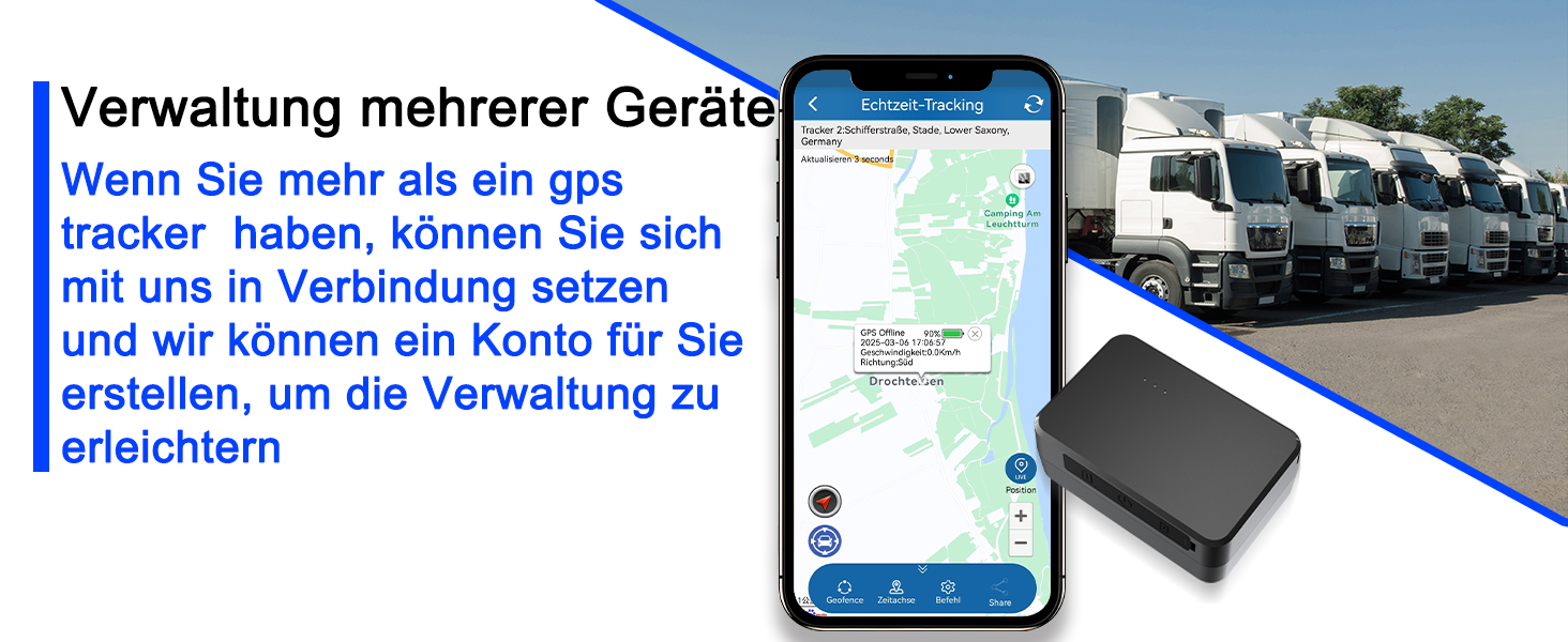 GPS-трекер TKMARS для авто без абонплати, 90 днів автономної роботи, оновлення позиції кожні 5 секунд, потужний магніт, водонепроникний, безкоштовний додаток, 5000 мА·год (TK903 4G 1500 мА·год)