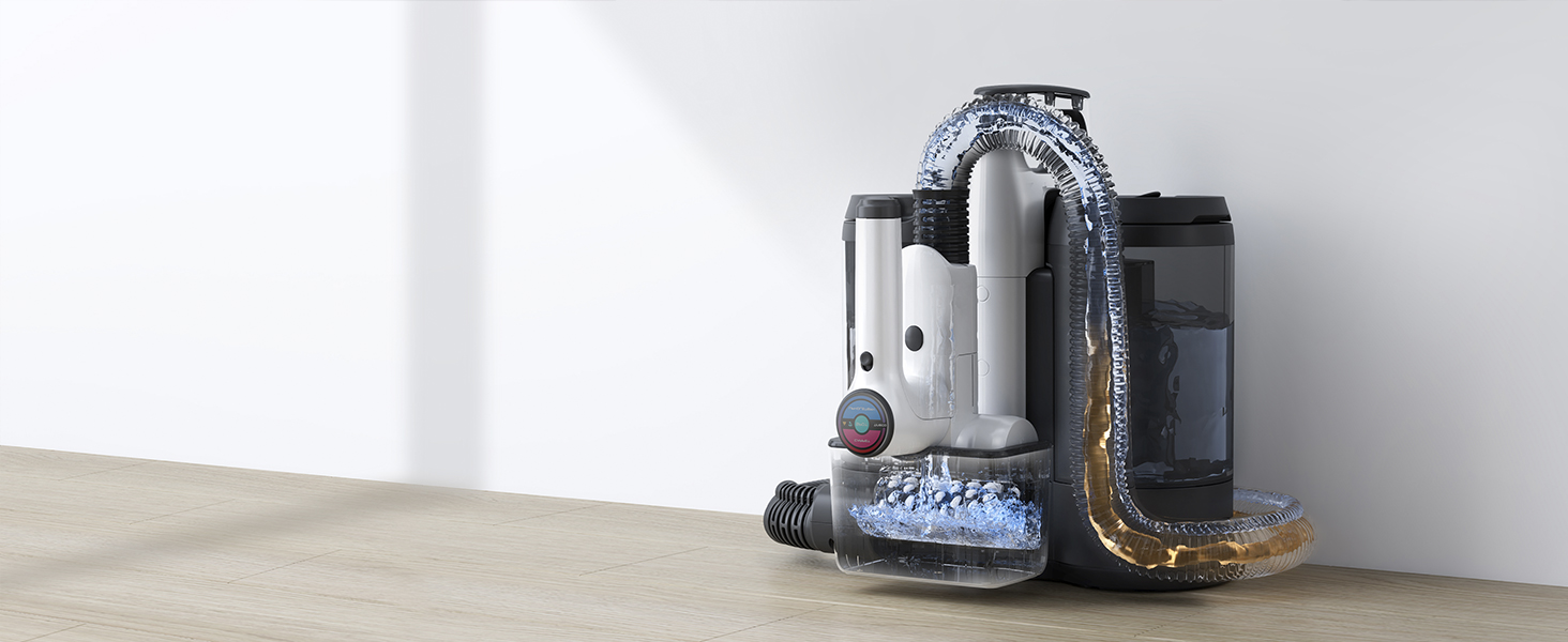 Портативний бездротовий відпарювач для килимів та м'яких меблів Tineco CARPET ONE Spot Essentials