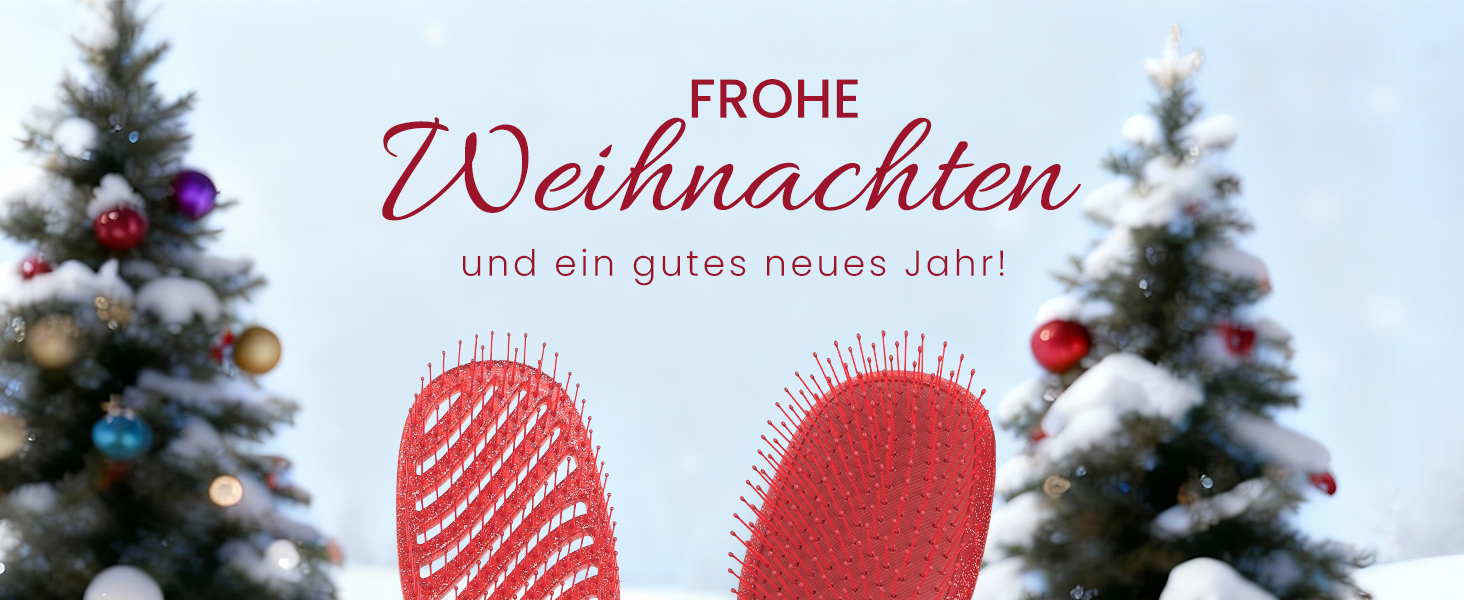 Щітка для волосся AIMIKE без заплутування, розпушувач з м'якими щетинками, безболісна щітка для розплутування складних вузлів, особливо делікатна до тонкого волосся, ідеальна для догляду за шкірою голови та масажу. Подушковий пензлик LuxeSilk (набір подарунків з блискучим рубіном)