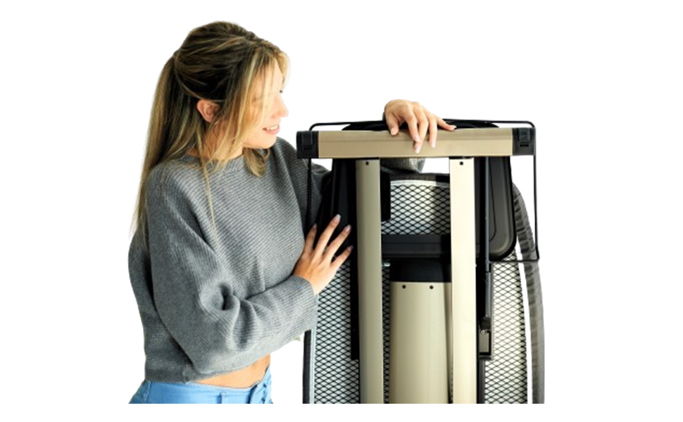 Стіл для прасування GoldVIP Dorado Extra Grande: 130x47 см, алюміній, регулювання висоти