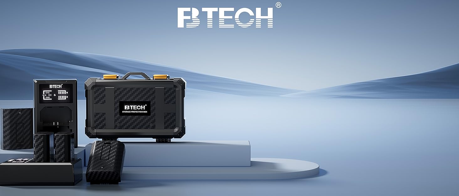 Акумулятор BTECH NP-FZ100 2600mAh (2 шт.) + Зарядний пристрій USB-C PD 18W для Sony A7 III/IV/R III/IV/V/C/S III/A9/A6600/A6700/FX3/FX30 (чорний)