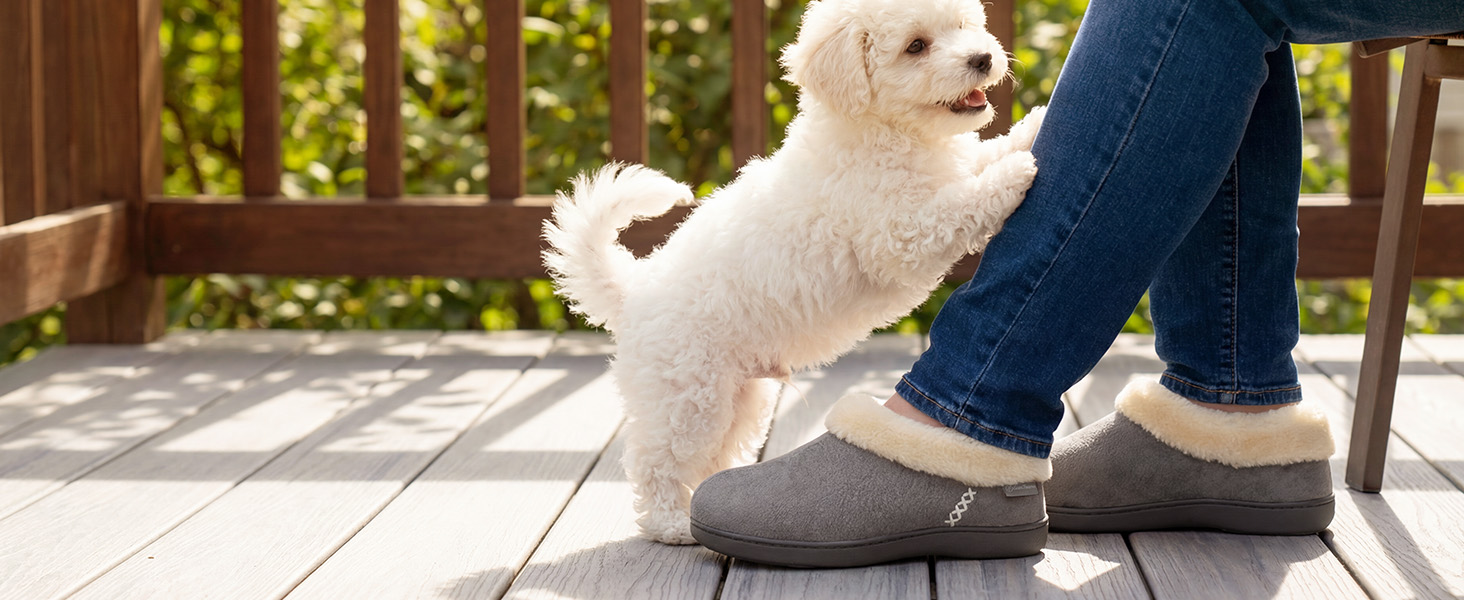 Жіночі халапи EverFoams зимові, антиковзні, теплі, з м'якого плюшу та піною з пам'яті